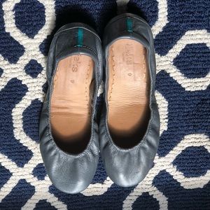 Metallic Pewter Tieks